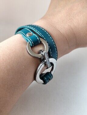 4/$50⭐️Lia Sophia Wrap Star Bracelet in Teal